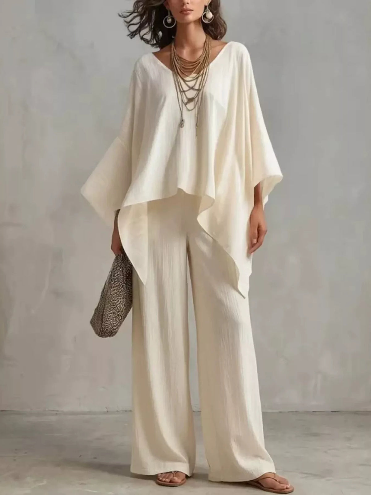 Ensemble Eva col V grande taille – photo produit 1