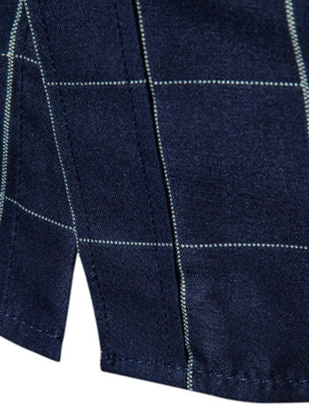 Chemise homme Esteban à carreaux grande taille – photo produit 10