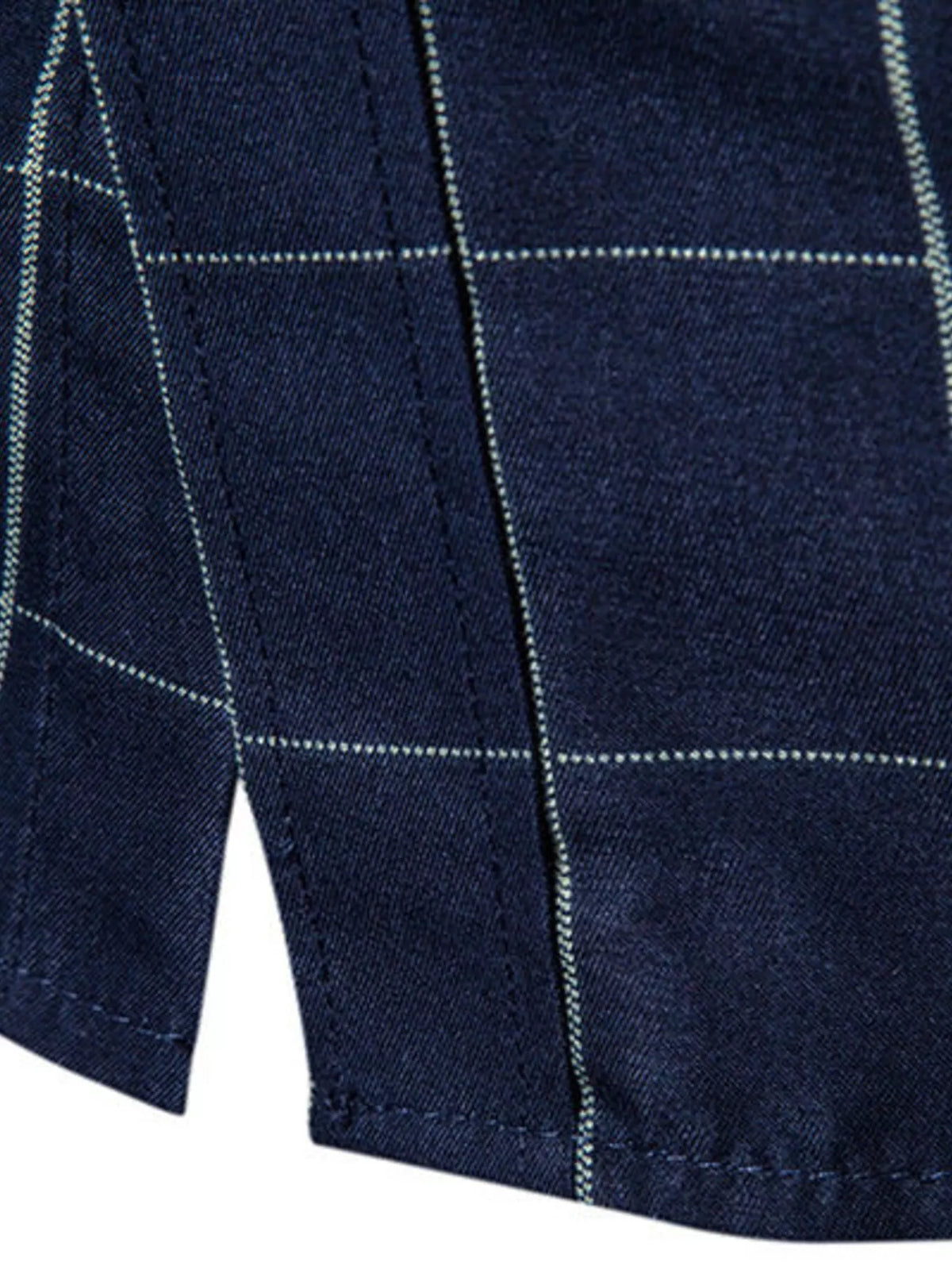 Chemise homme Esteban à carreaux grande taille – photo produit 10