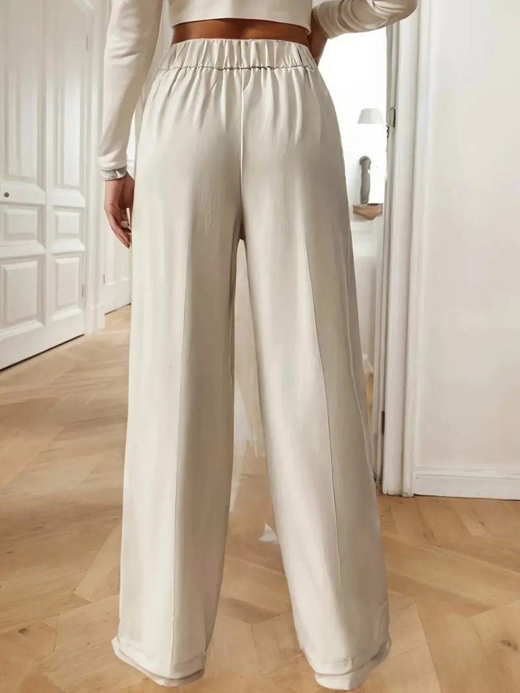 Pantalon Moya large taille haute – photo produit 4