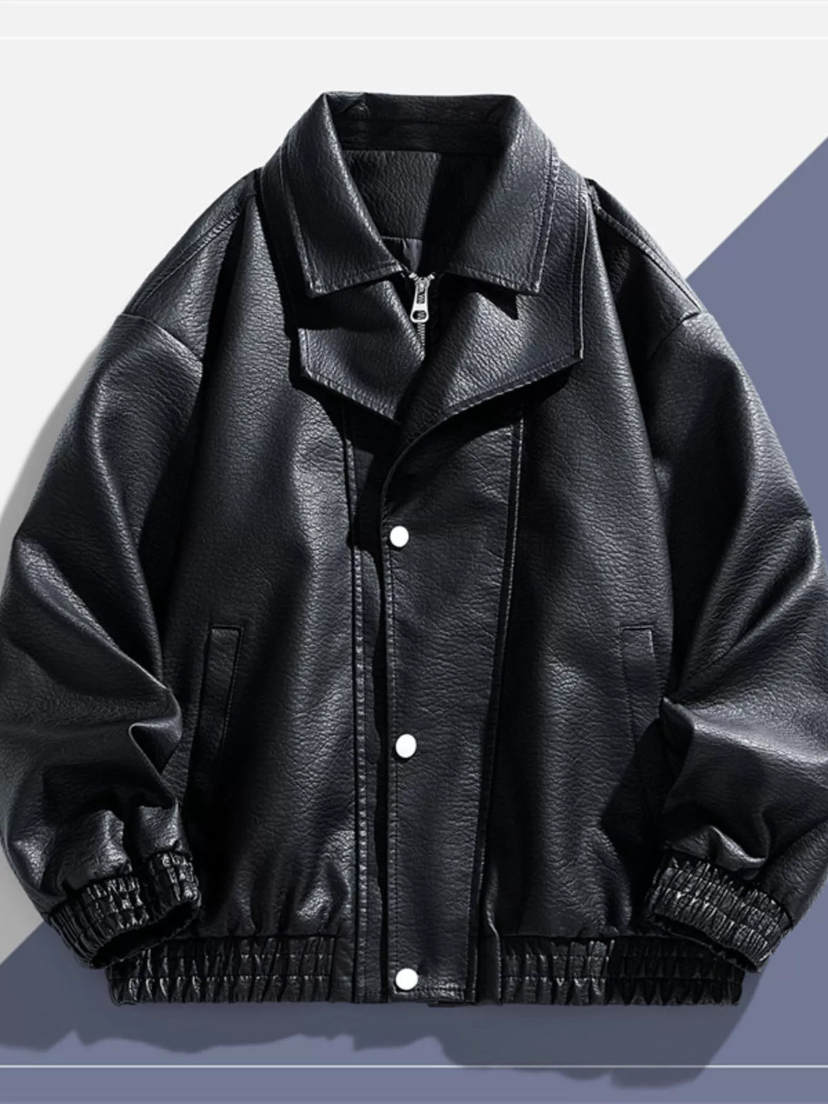 Blouson Cassiel similicuir grande taille – photo produit 1