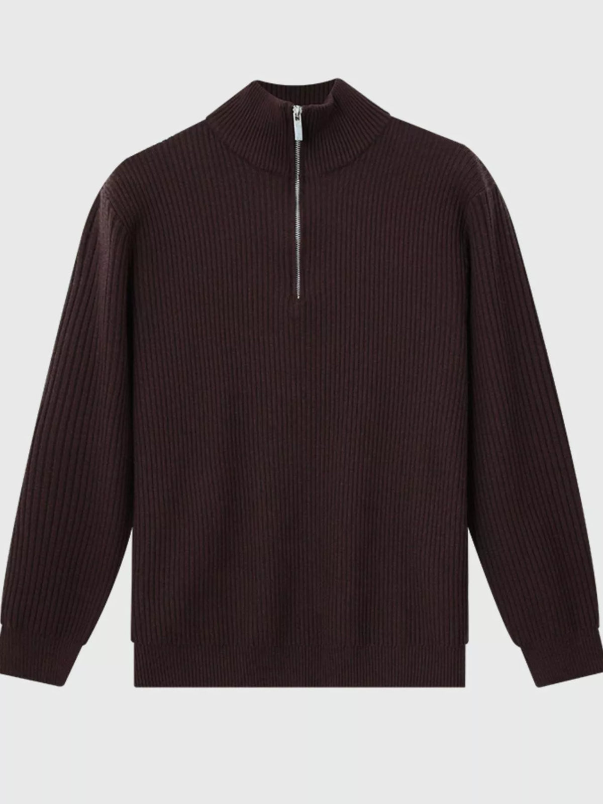 Pull Léo – demi zip – photo produit 1