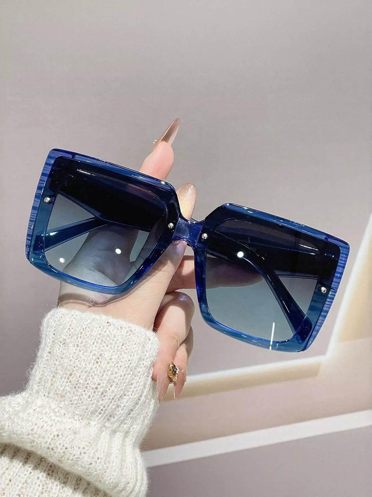 Lunettes Clara oversize dégradées – photo produit 2