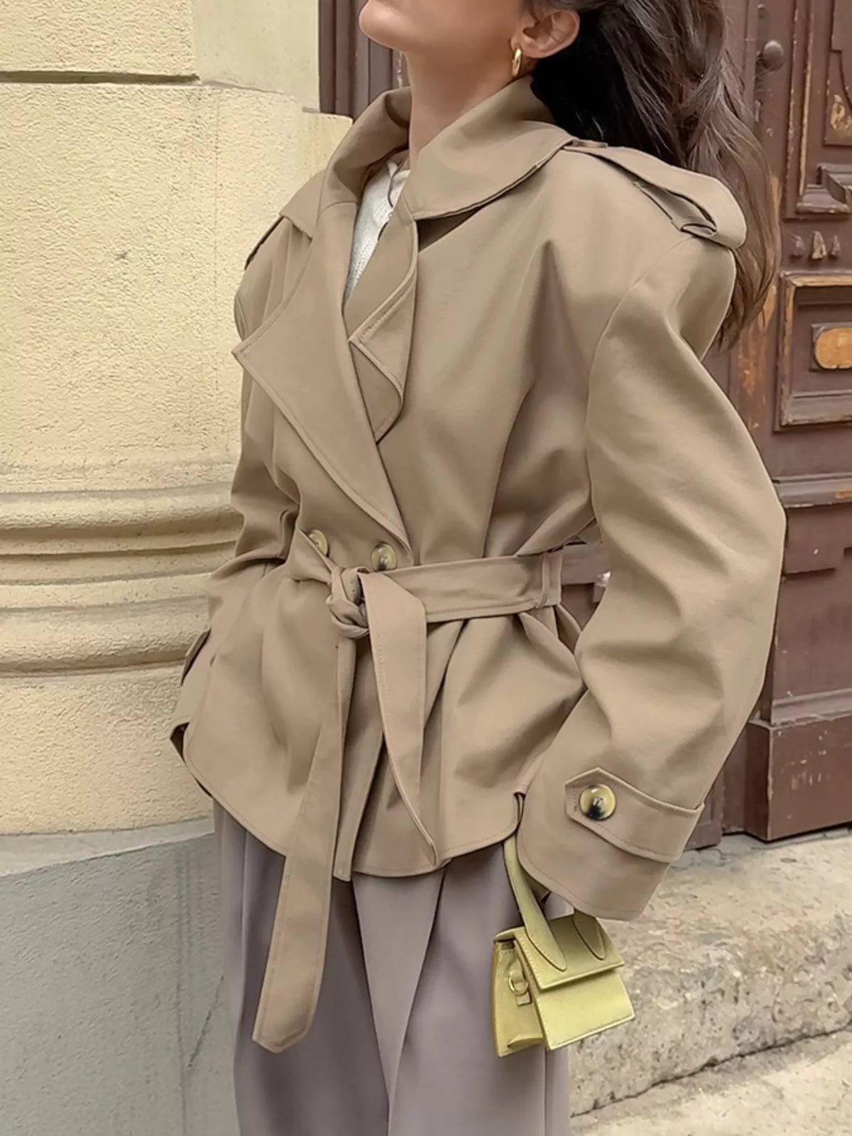 Trench Paloma ceinturé – photo produit 6