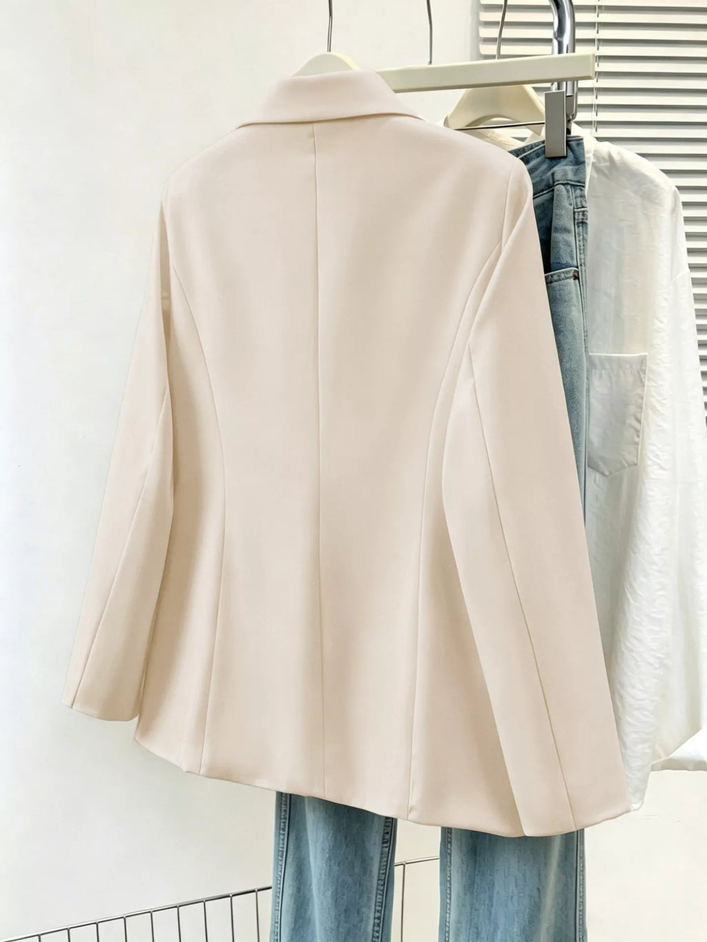 Blazer Maud droit grande taille – photo produit 5