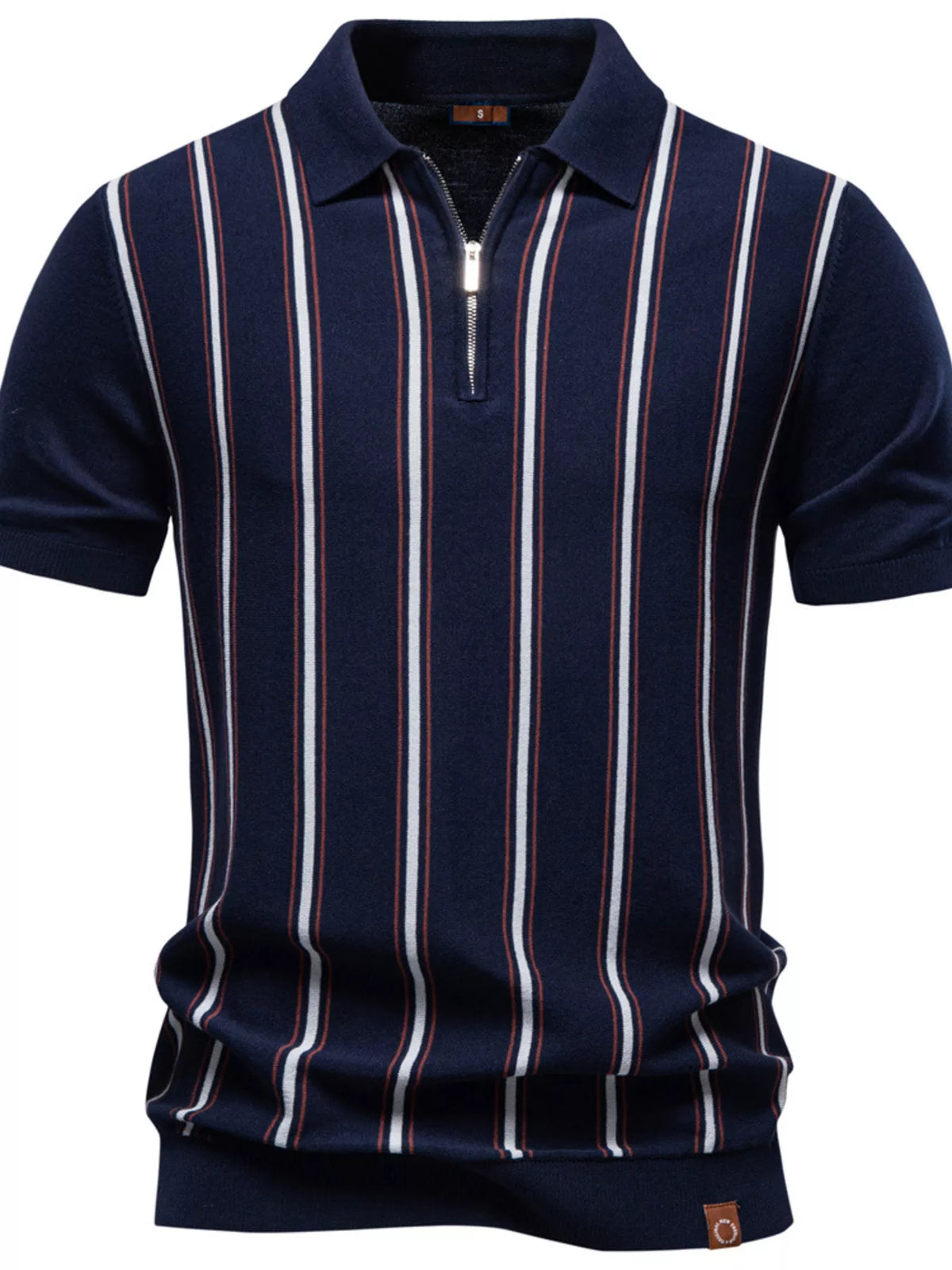 Polo Aloïs – rayé manches courtes – photo produit 3