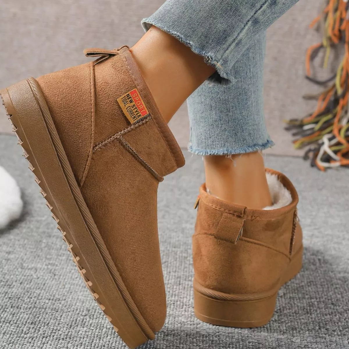Bottines Amélia à plateforme – photo produit 4