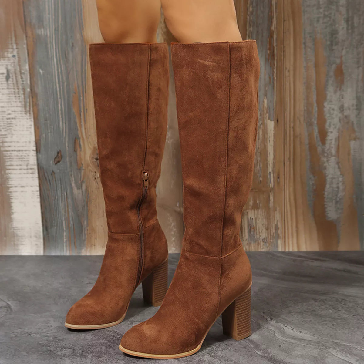 Bottines Grace à talon carré – photo produit 3