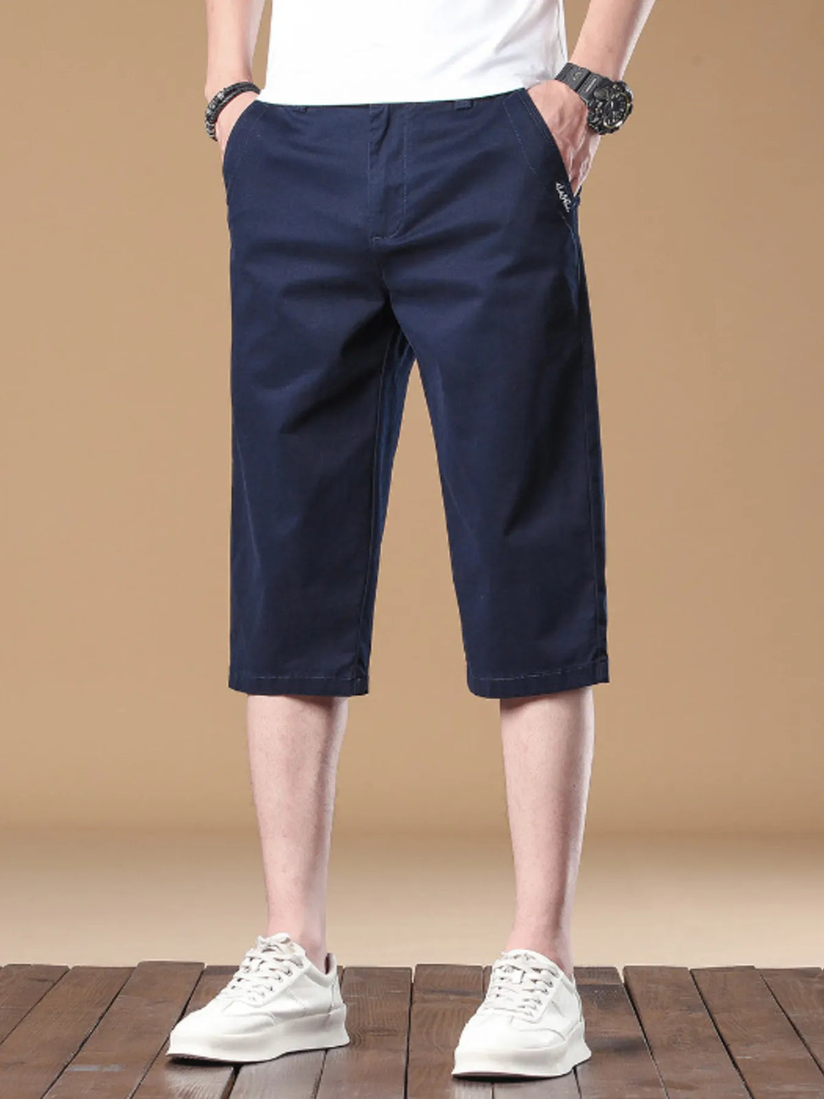 Short homme Aurèle coupe ample – photo produit 4