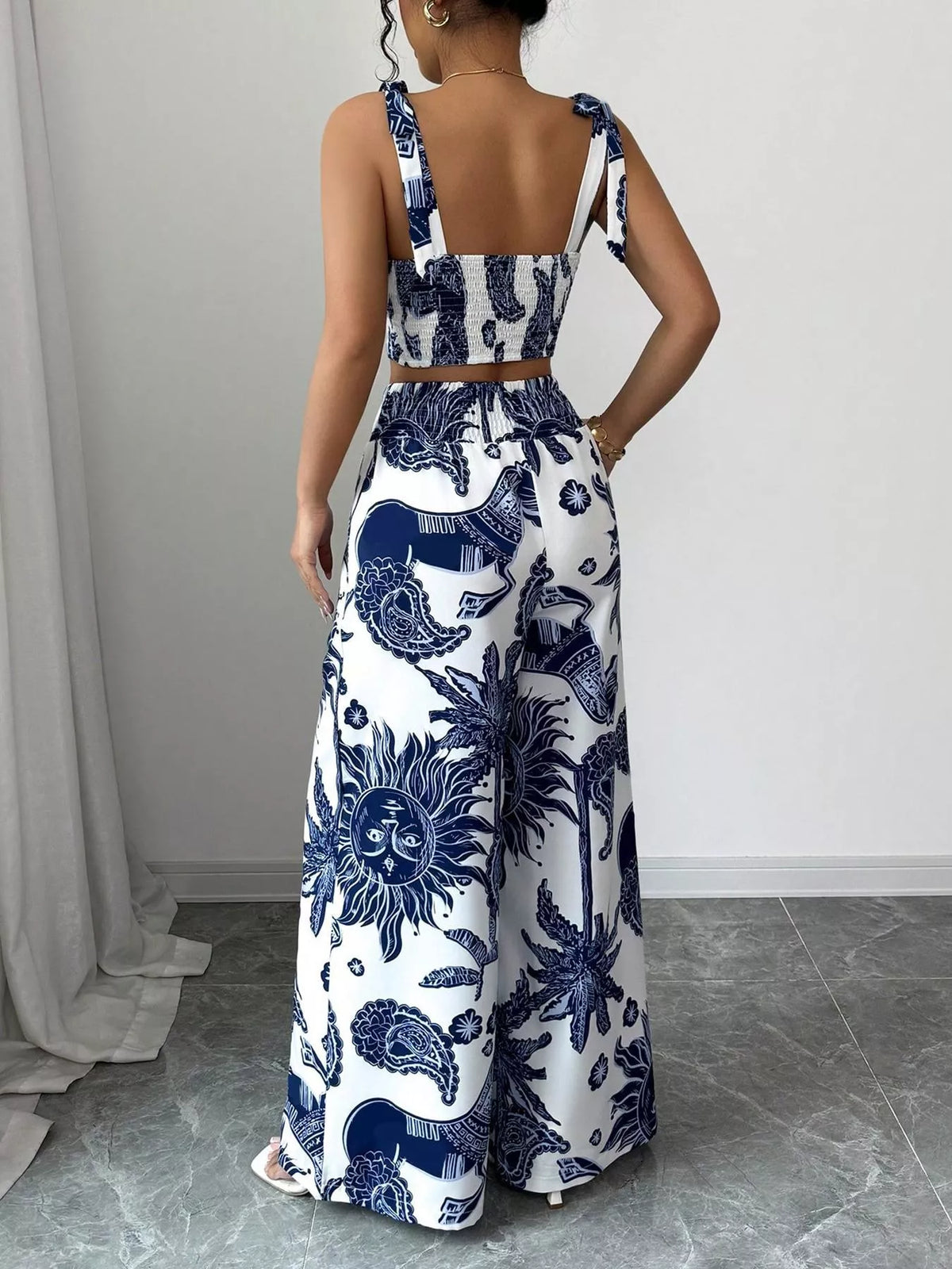 Ensemble Flora top et pantalon – photo produit 3