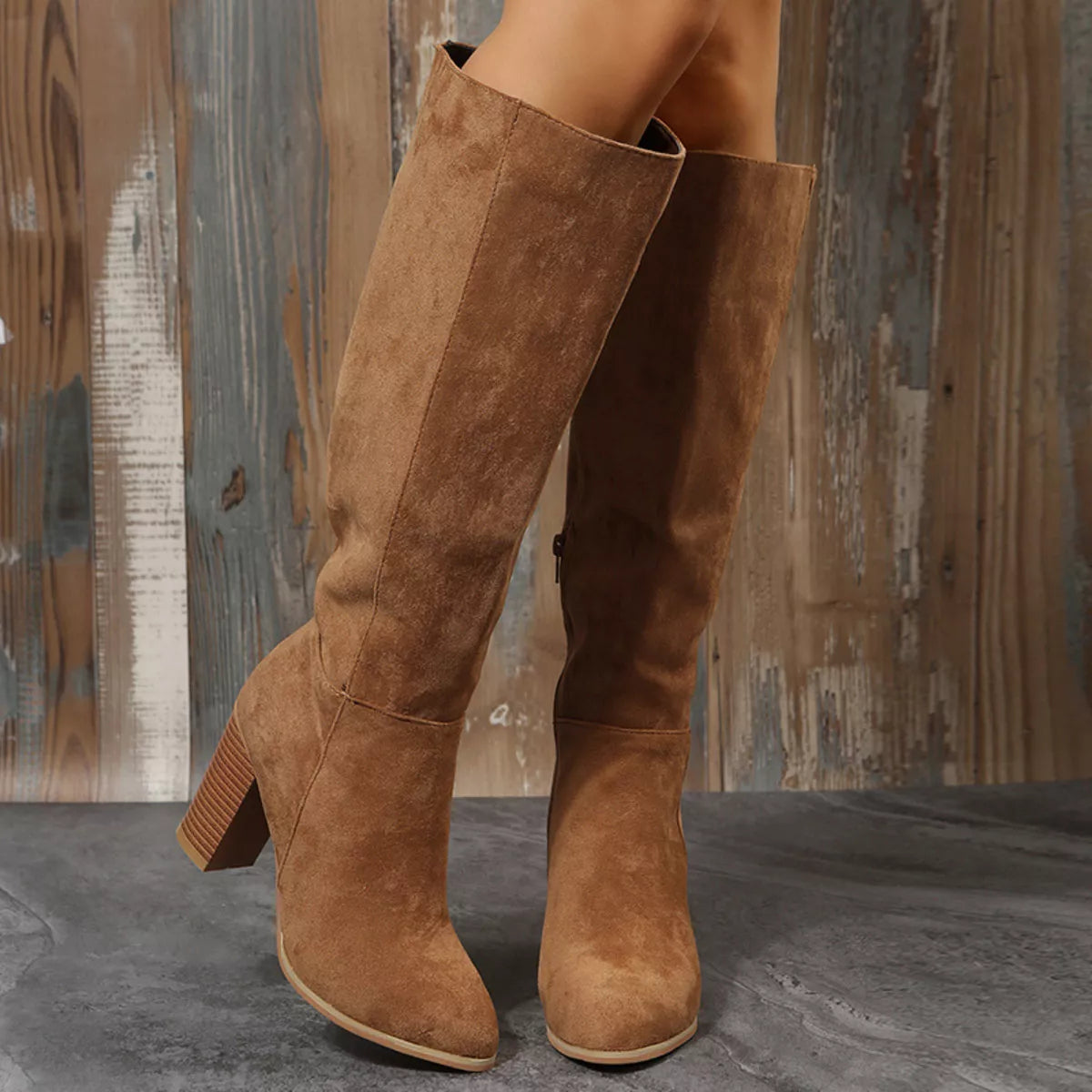 Bottines Grace à talon carré – photo produit 6