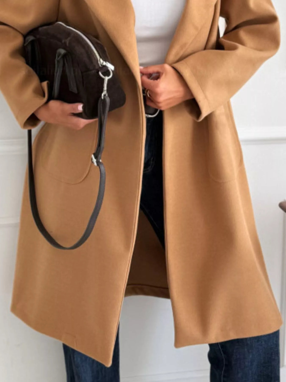 Trench Aveline – droit à simple boutonnage – photo produit 3