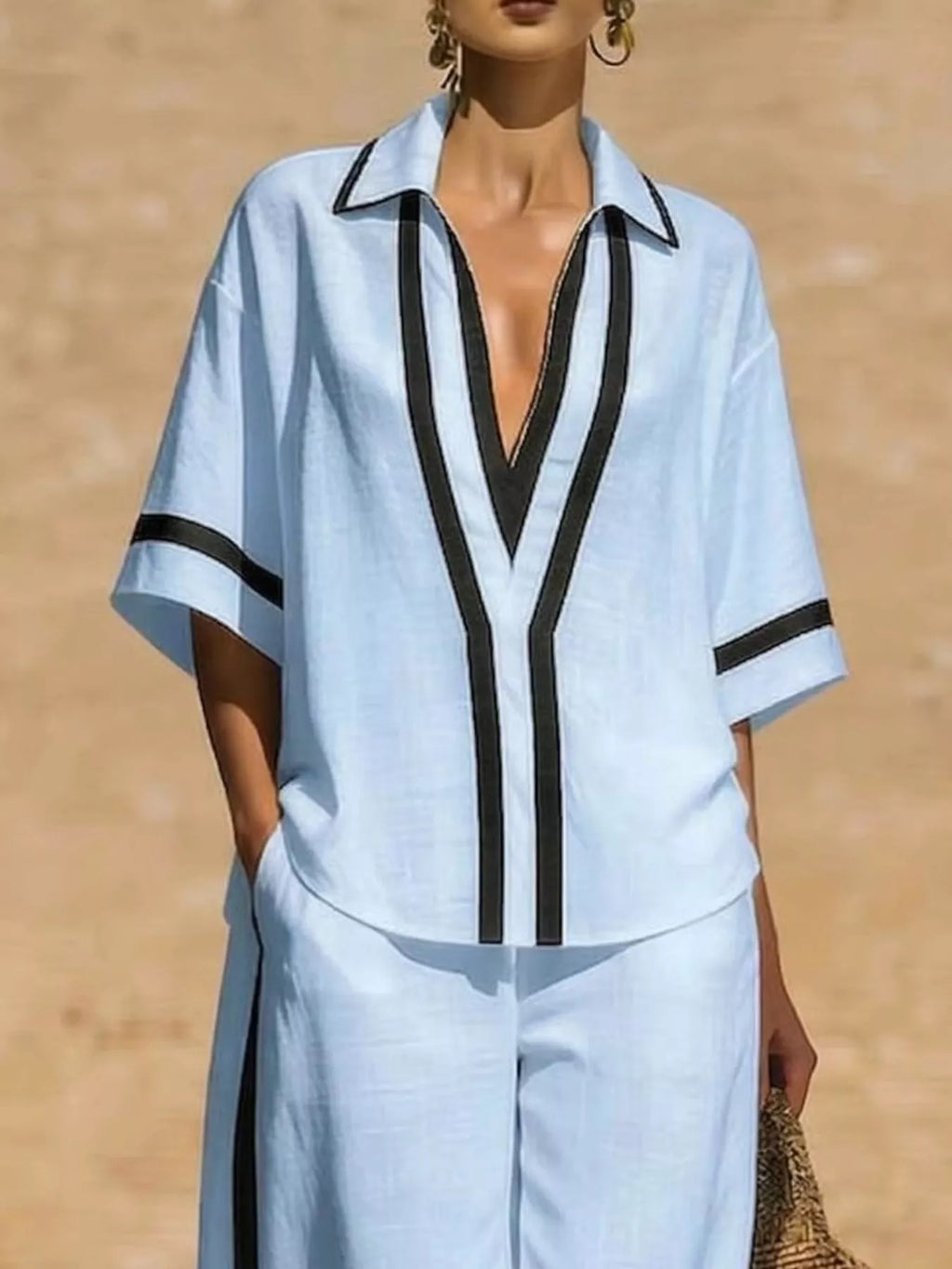 Ensemble – Cléa top finitions grande taille – photo produit 2