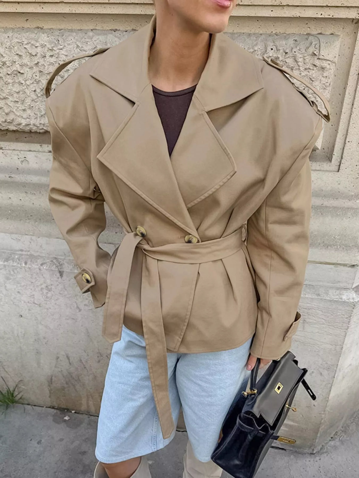 Trench Paloma ceinturé – photo produit 3