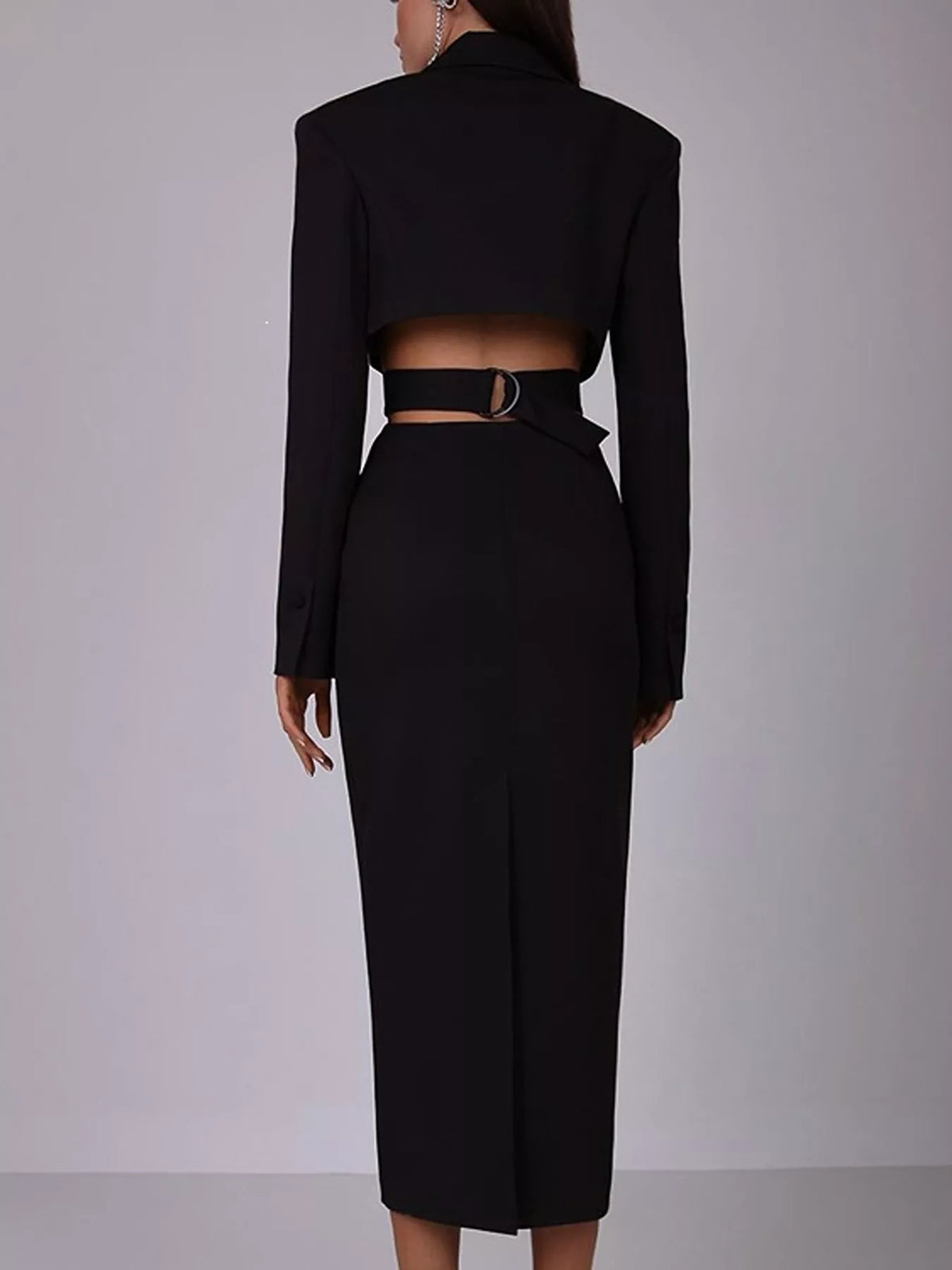 Robe blazer Lise boutonnée – photo produit 5