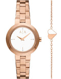 Armani Exchange Jackie Watch & Bracelet Gift Set
