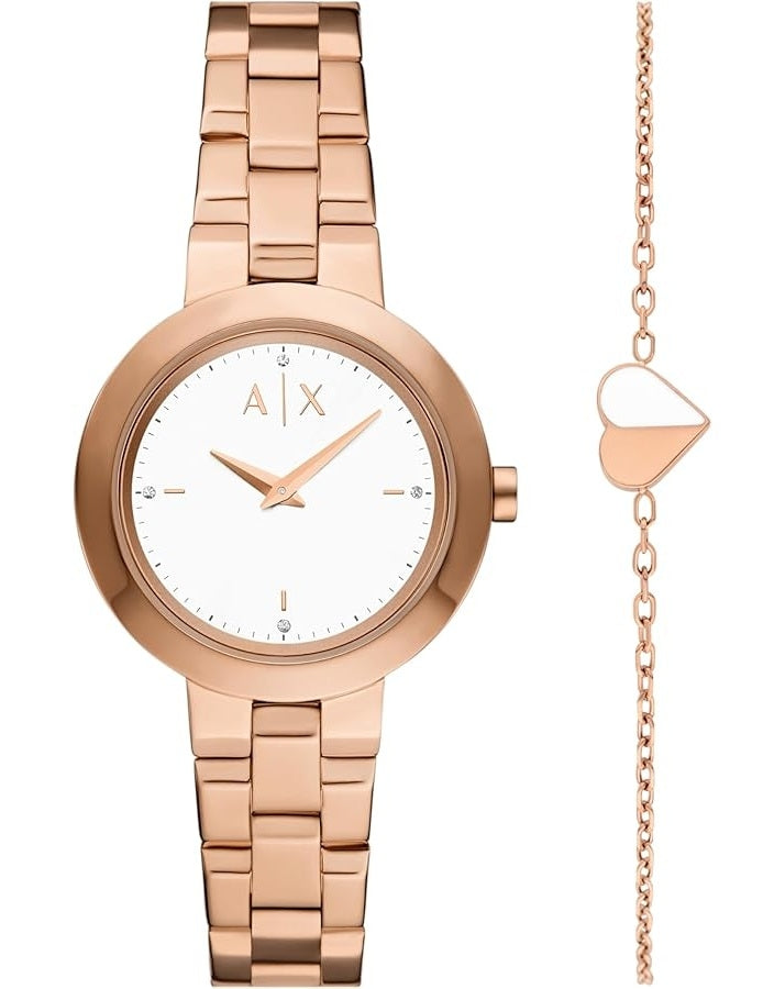 Coffret Armani Exchange Jackie – montre & bracelet