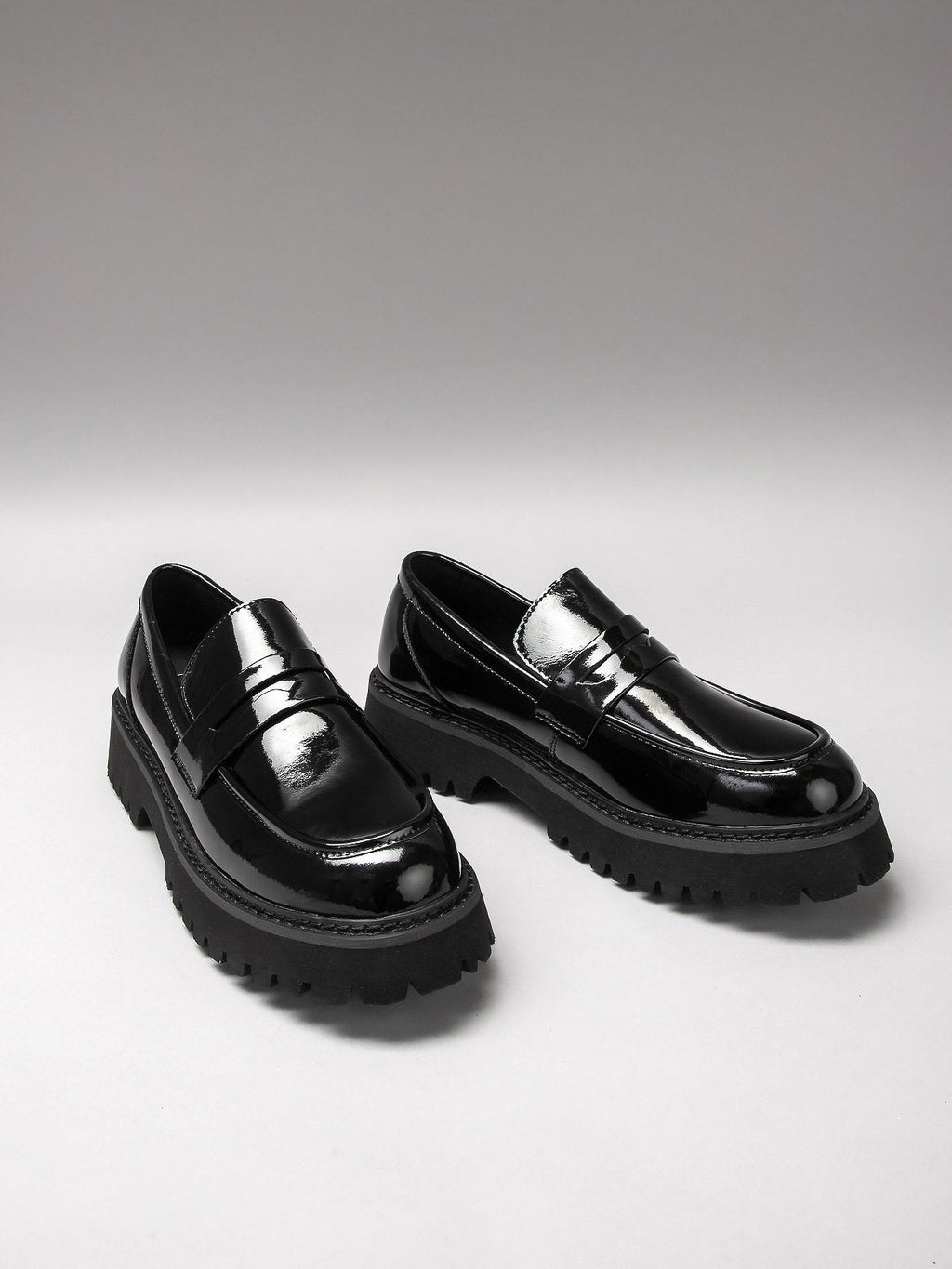 Chaussures Milano S2525 en cuir noir – photo produit 2