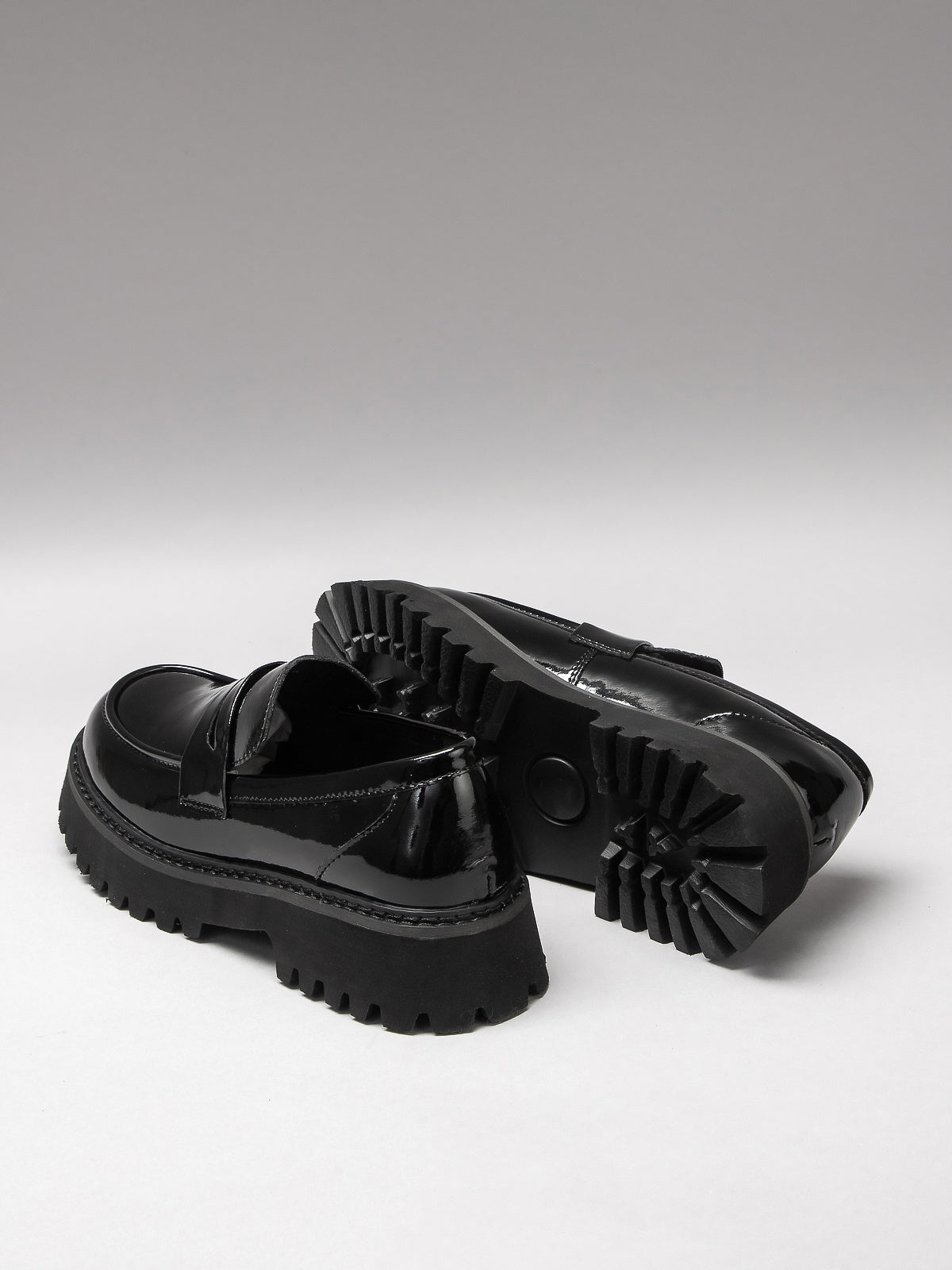 Chaussures Milano S2525 en cuir noir – photo produit 3