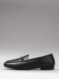 Chaussures Milano 24846 en cuir noir – photo produit 1