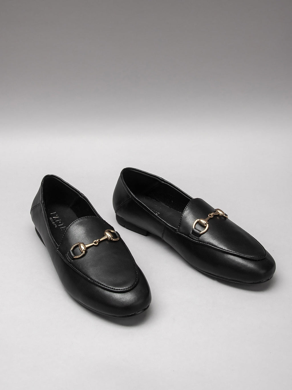 Chaussures Milano 24846 en cuir noir – photo produit 2