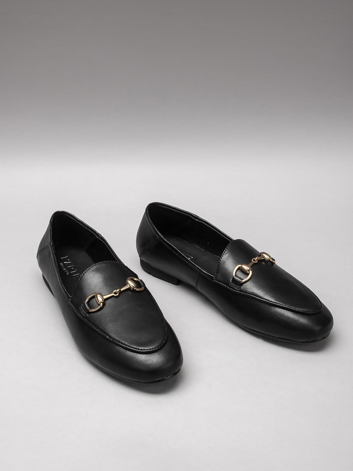 Chaussures Milano 24846 en cuir noir – photo produit 2