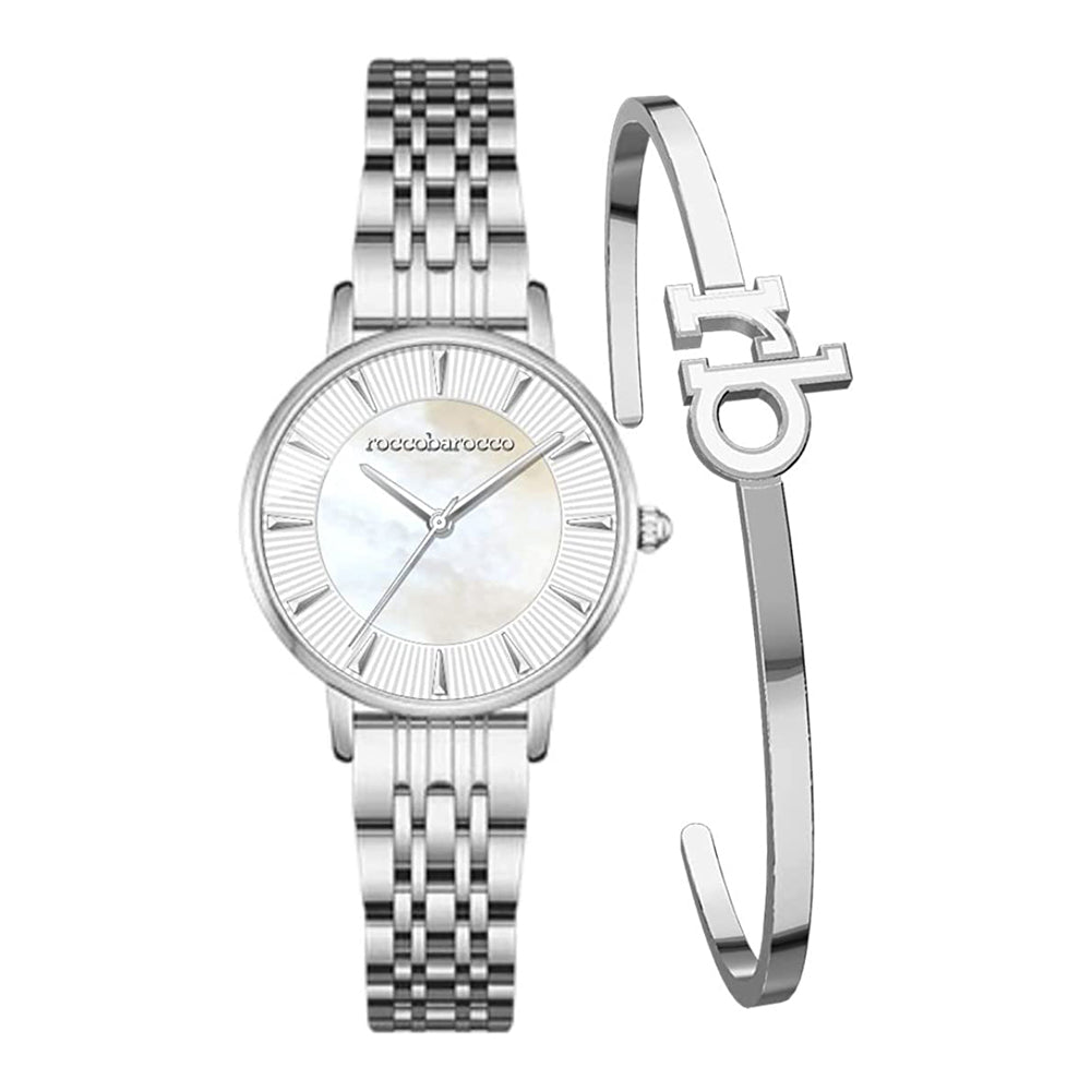 Coffret Roccobarocco RB.4659L-01M – montre & bracelet – photo produit 1