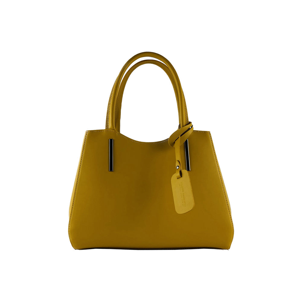 Sac Renato RB1004R en cuir moutarde – photo produit 4