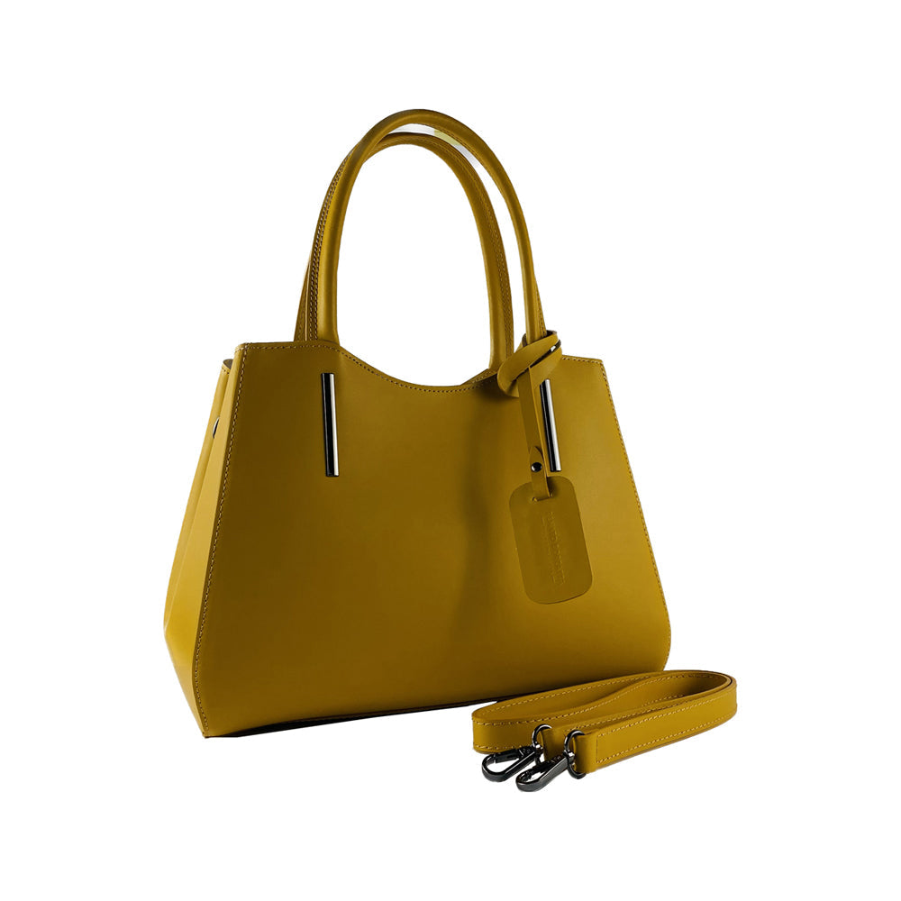 Sac Renato RB1004R en cuir moutarde – photo produit 5