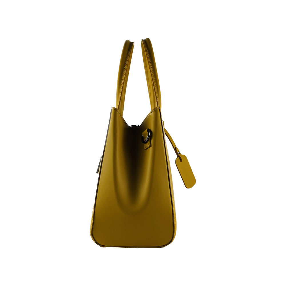 Sac Renato RB1004R en cuir moutarde – photo produit 3