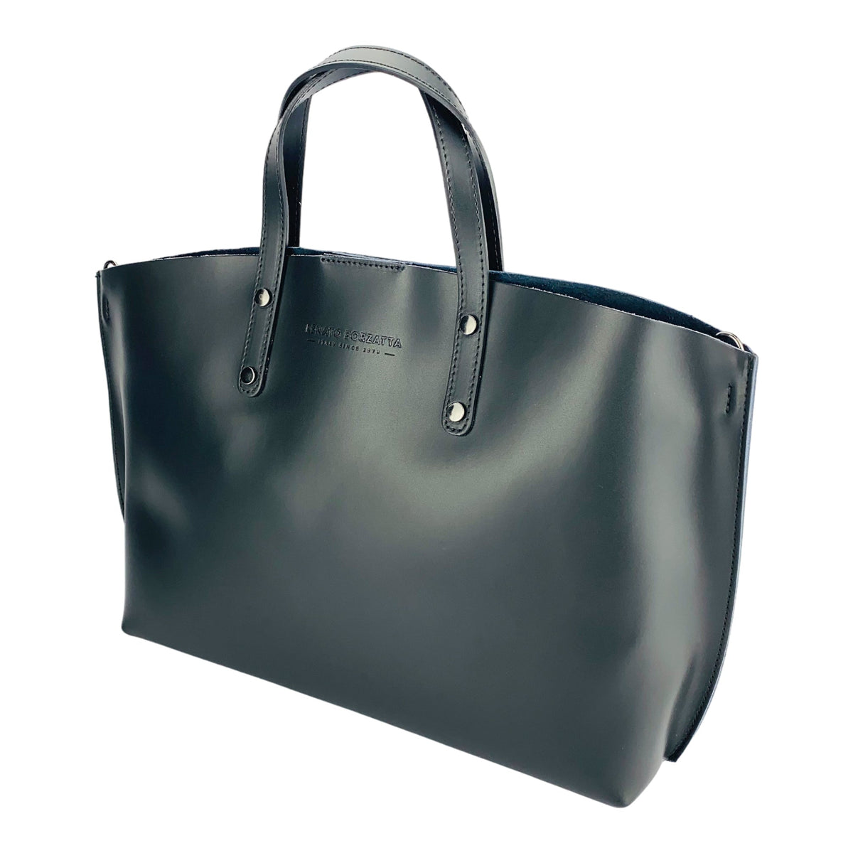 Sac Renato RB1024A en cuir noir – photo produit 2