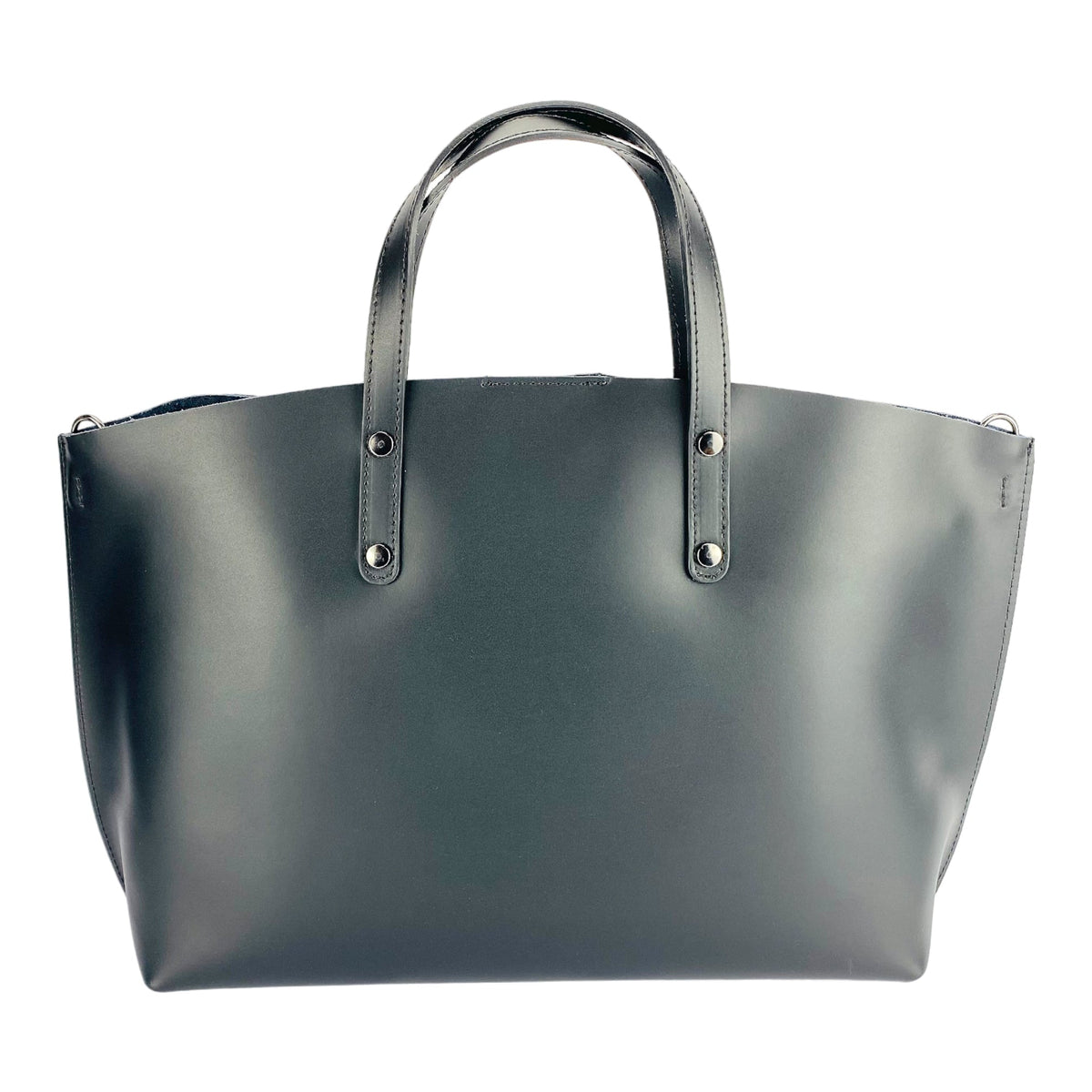 Sac Renato RB1024A en cuir noir – photo produit 4