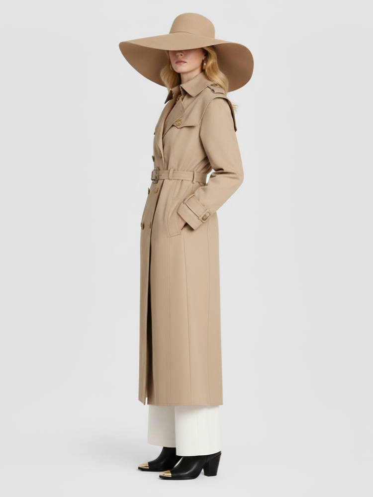 Trench Upper East Side camel – photo produit 5