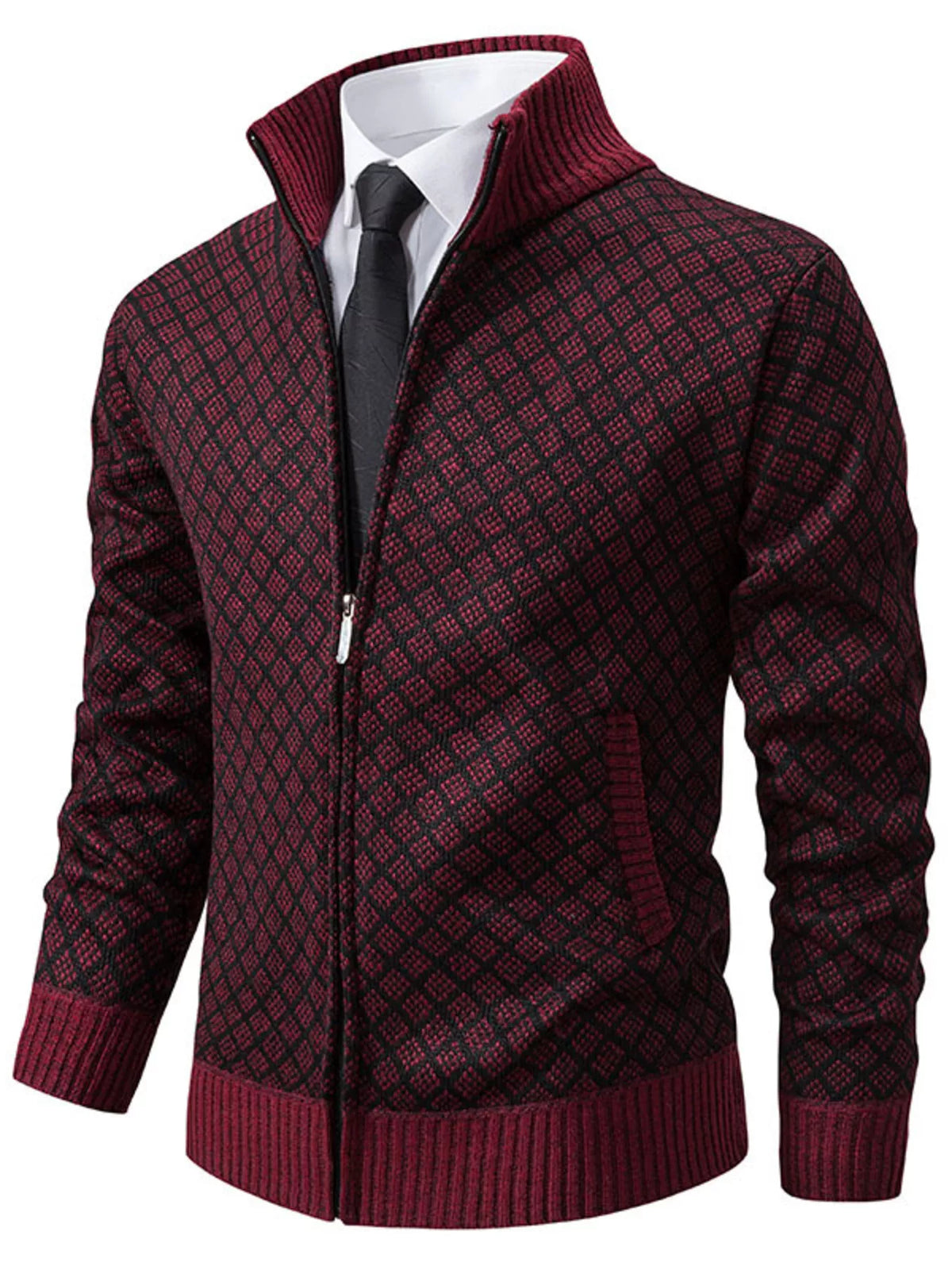Gilet Axel – texturé – photo produit 3