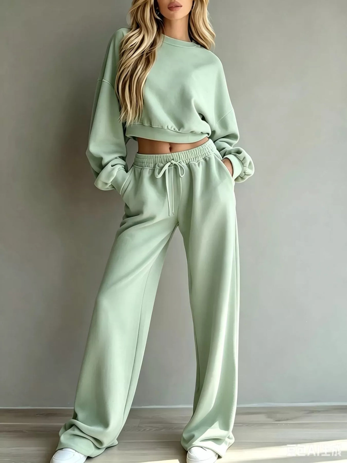 Ensemble Flavie pantalon large – photo produit 3