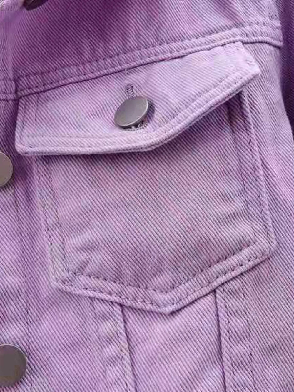 Veste en jean Eva grande taille – photo produit 9