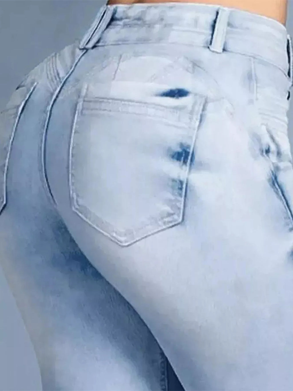 Jean Adélie flare grande taille – photo produit 4