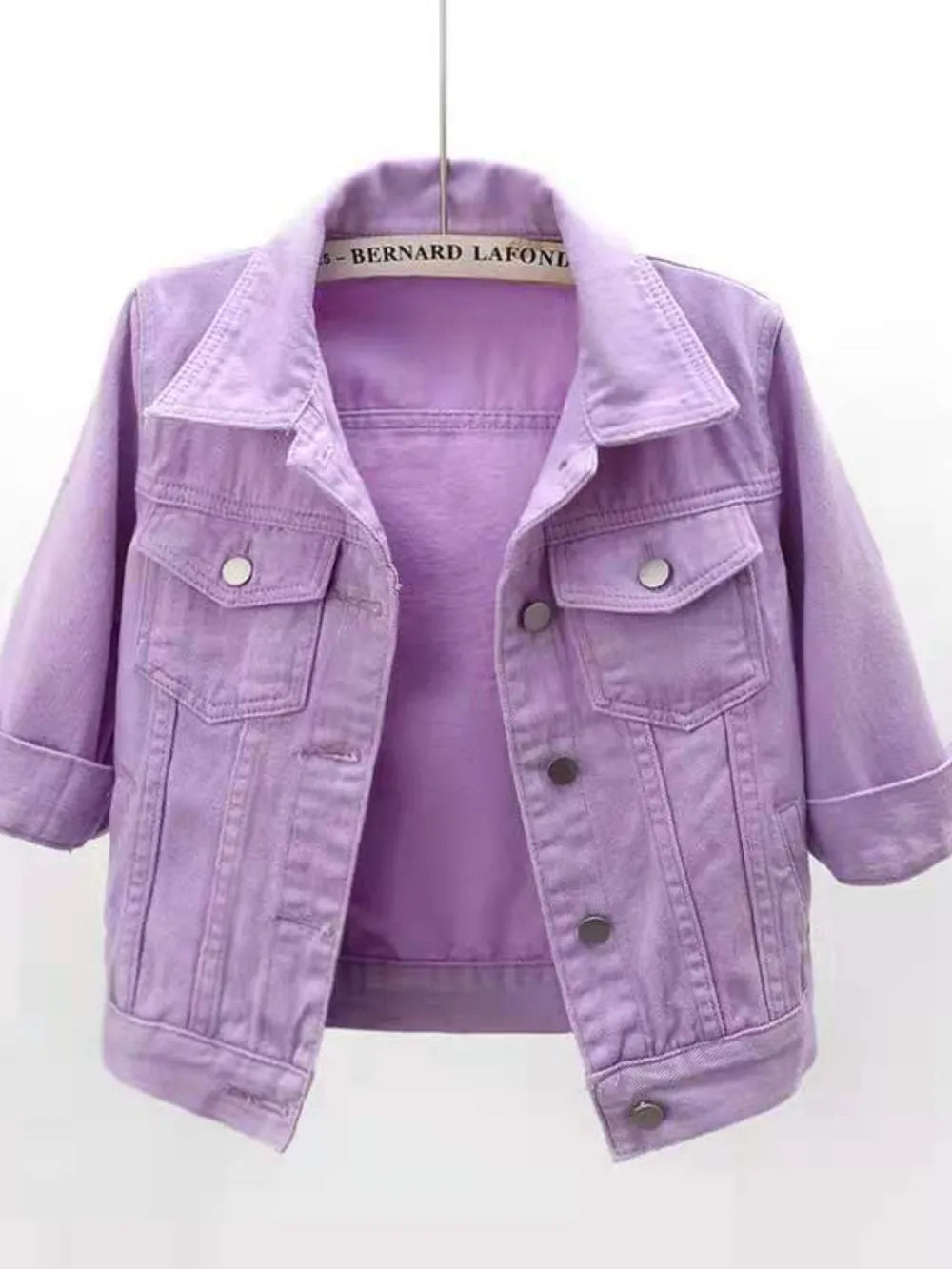 Veste en jean Eva grande taille – photo produit 5