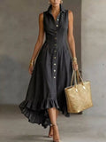 Robe en jean Ana grande taille – photo produit 1