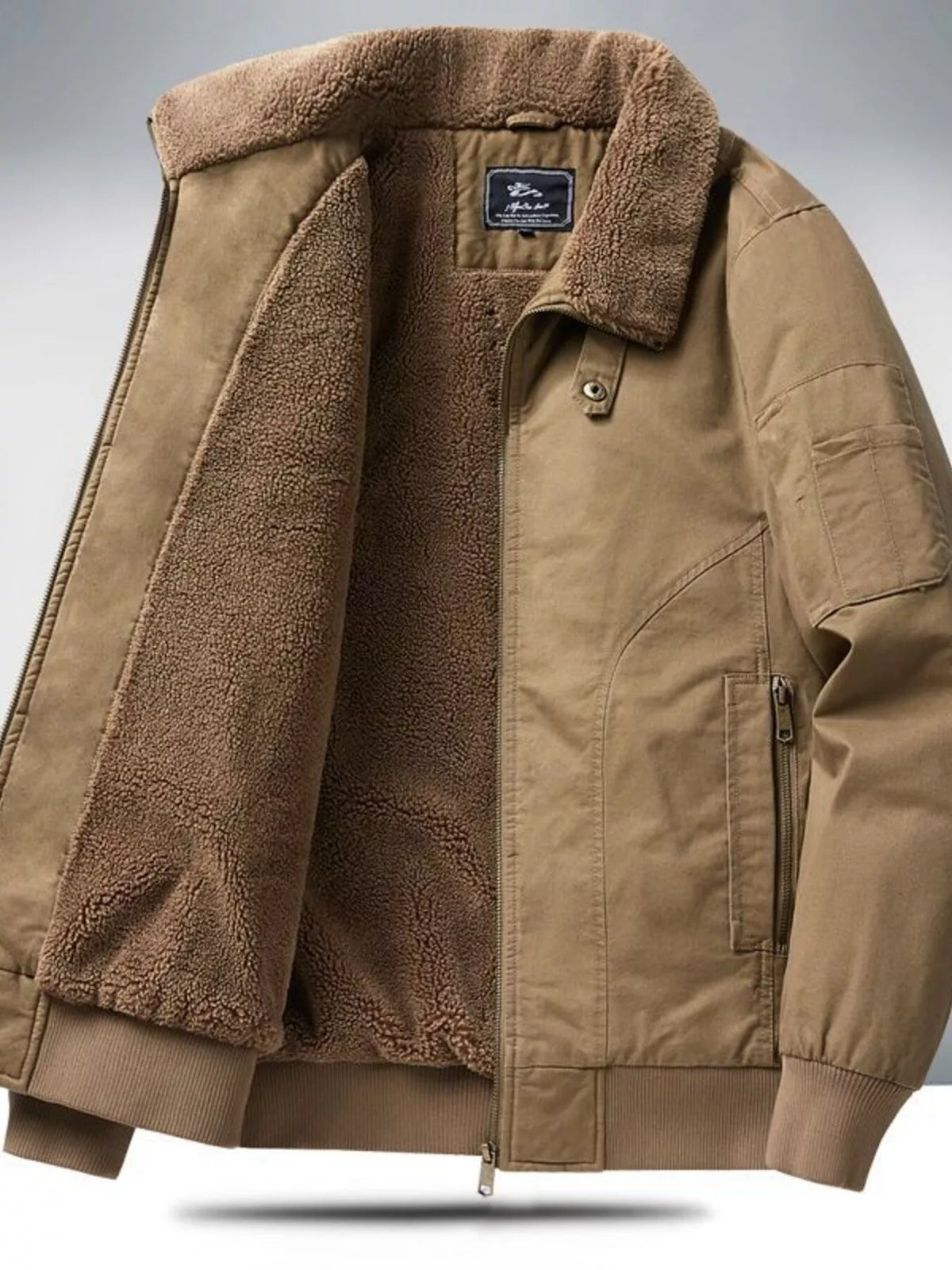 Veste homme Léandre doublée grande taille – photo produit 5