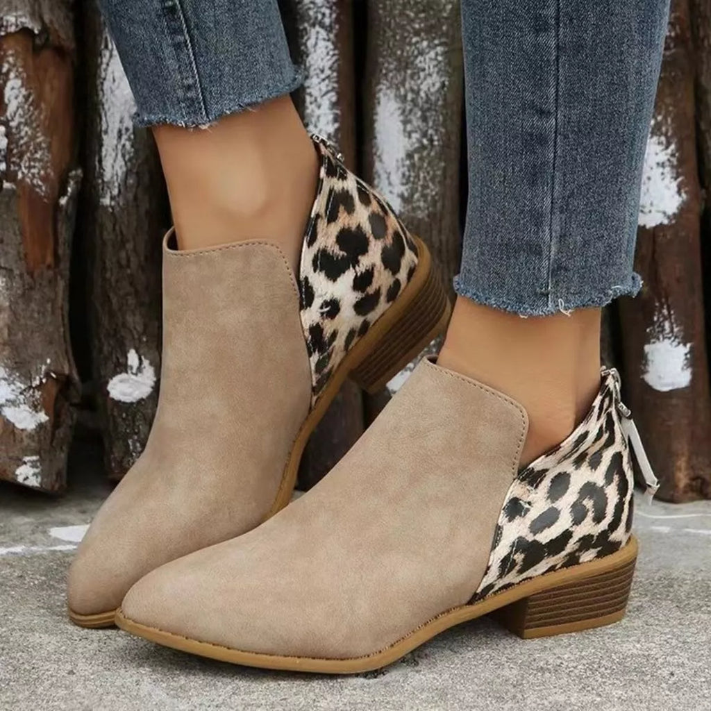 Bottines Jade léopard – photo produit 4