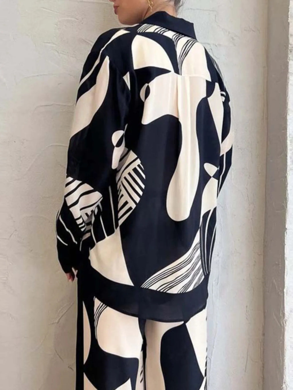 Ensemble Flora chemise et pantalon – photo produit 3