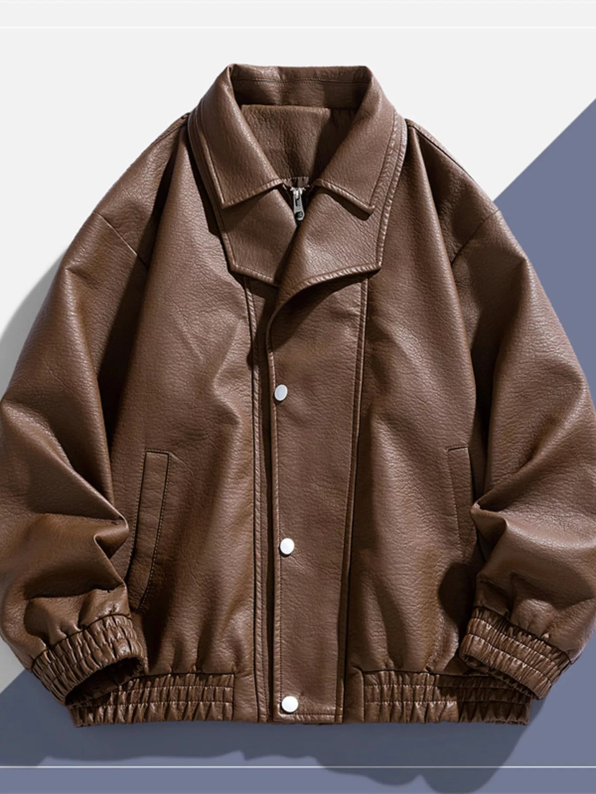 Blouson Cassiel similicuir grande taille – photo produit 7