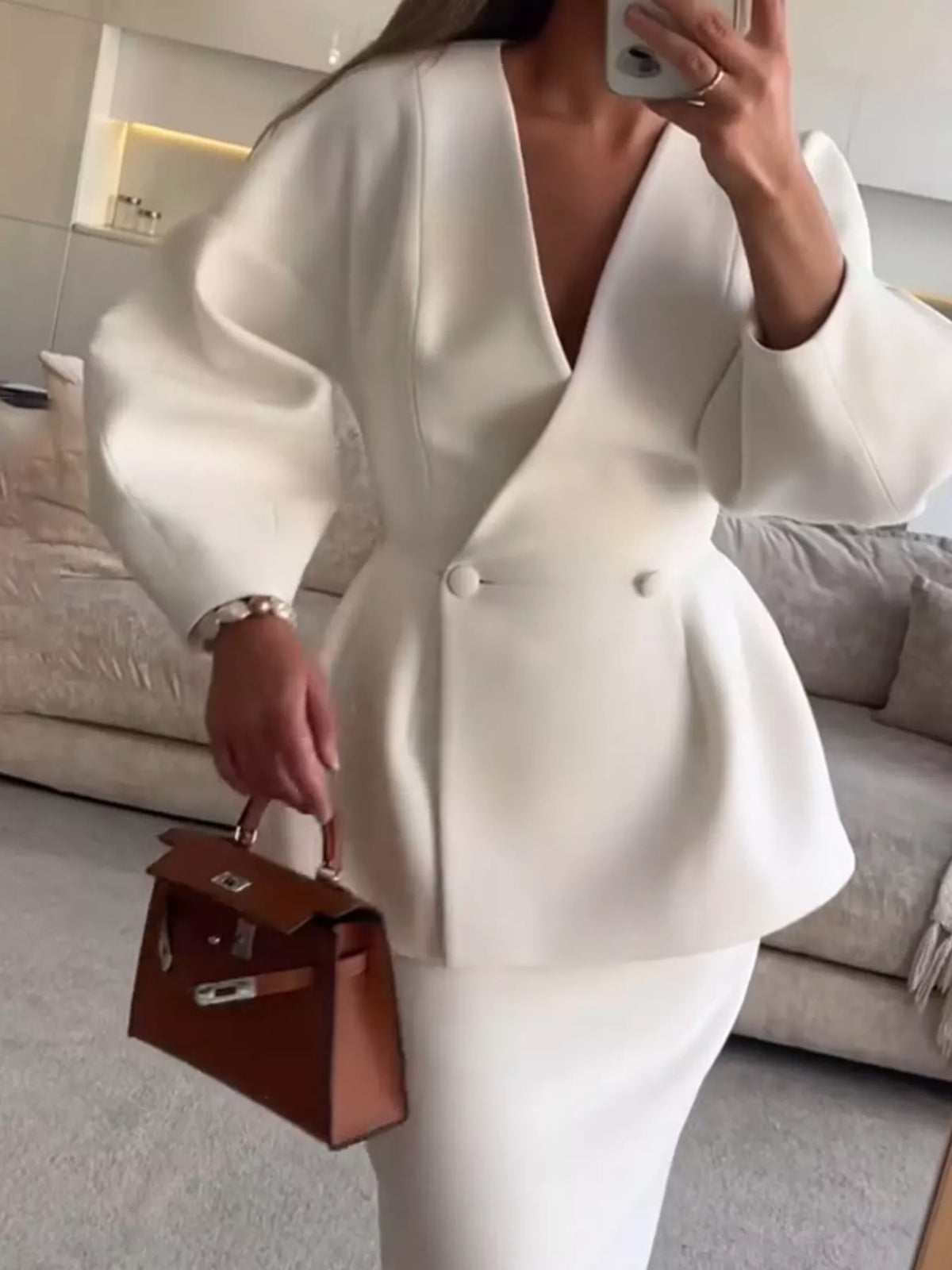 Ensemble Sienna blazer et jupe – photo produit 2