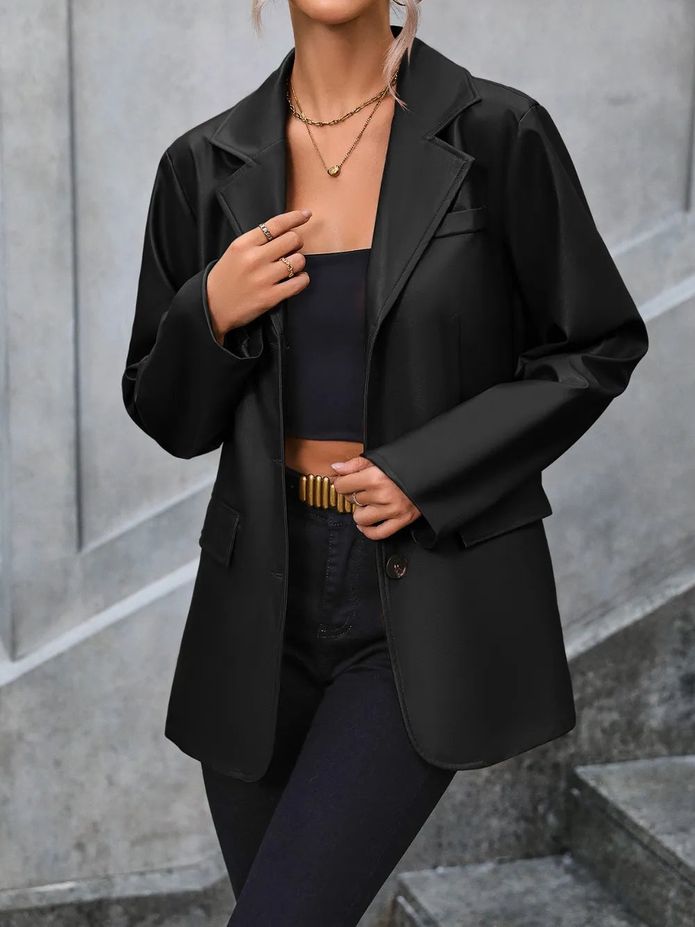 Blazer Ivy boutonné – photo produit 10