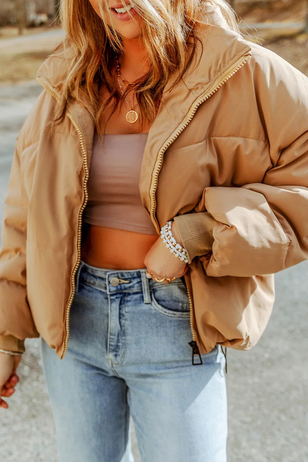 Manteau Mélissa zippé – photo produit 4