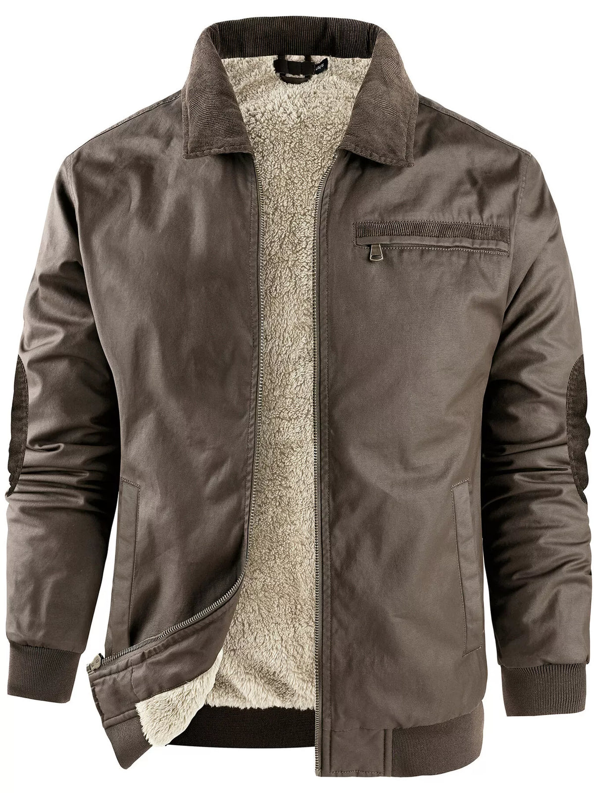 Blouson Elric – zippé doublé sherpa – photo produit 7