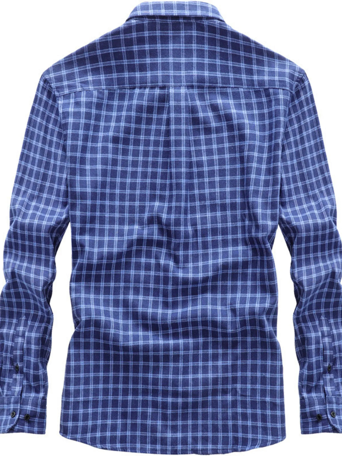Chemise Alaric à carreaux grande taille – photo produit 3