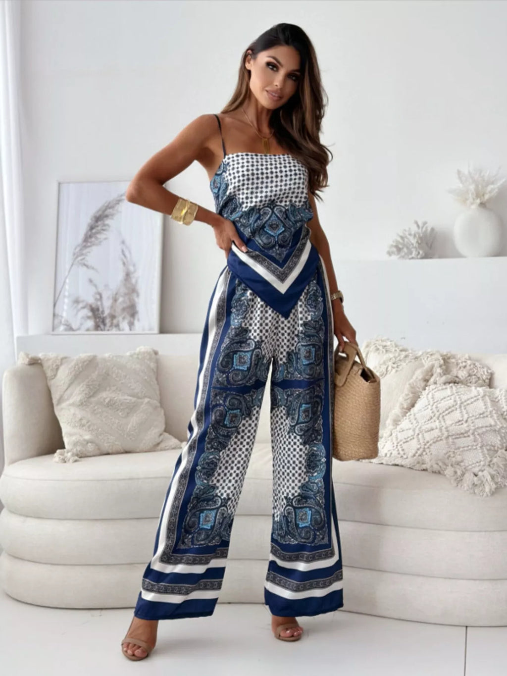 Ensemble Shamara caraco et pantalon – photo produit 1