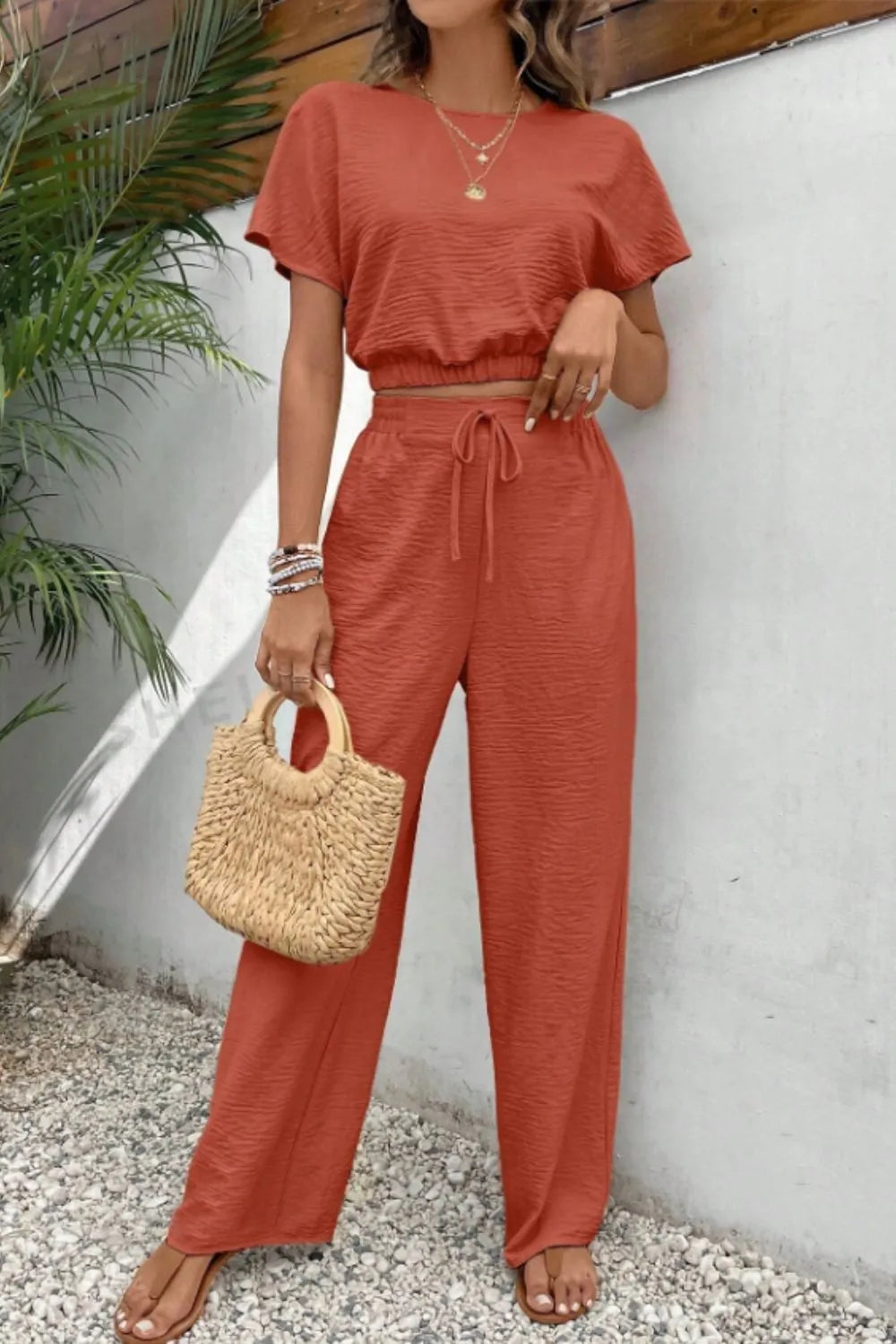 Ensemble Nina noué top et pantalon – photo produit 10